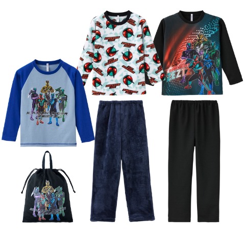 ボーイズ　仮面ライダーゼッツ　パジャマハッピーバッグ3点セット（110・120cm）