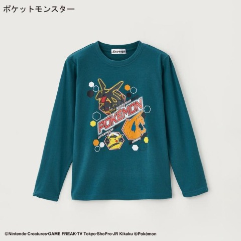 ボーイズ　ポケットモンスター　パジャマハッピーバッグ3点セット（130・140cm）