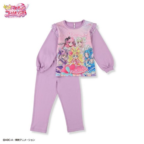 キッズパジャマ（110・120・130cm　『キミとアイドルプリキュア♪』）