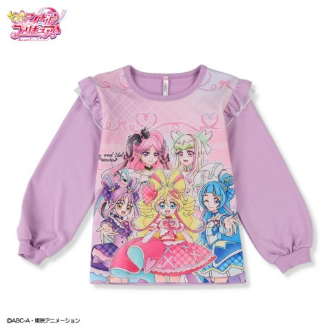 キッズパジャマ（110・120・130cm　『キミとアイドルプリキュア♪』）