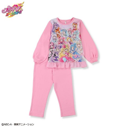 キッズパジャマ（110・120cm　『プリキュアオールスターズ』）
