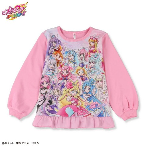 キッズパジャマ（110・120cm　『プリキュアオールスターズ』）