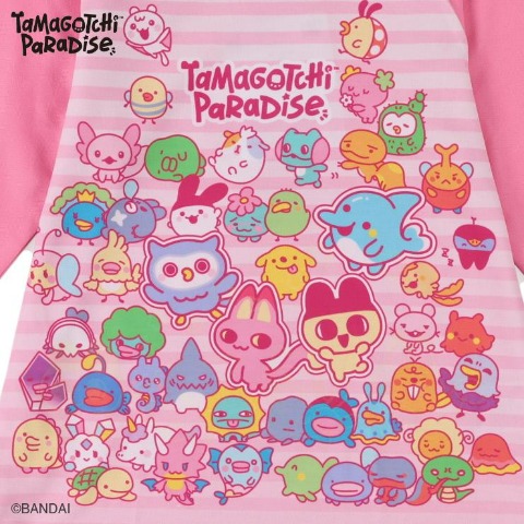 キッズパジャマ（110・120・130cm　『たまごっちパラダイス』）