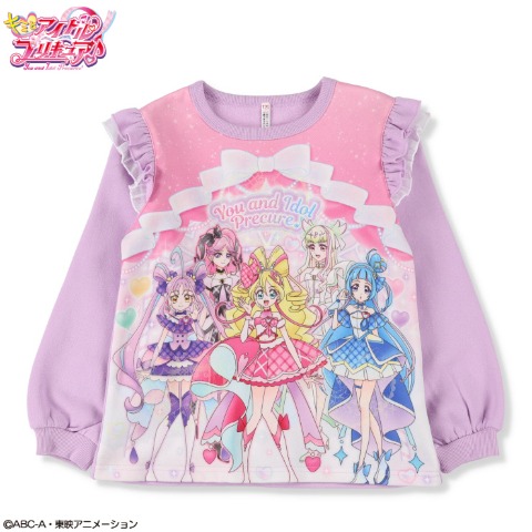 ガールズ　光るパジャマ（110・120cm・『キミとアイドルプリキュア♪』）