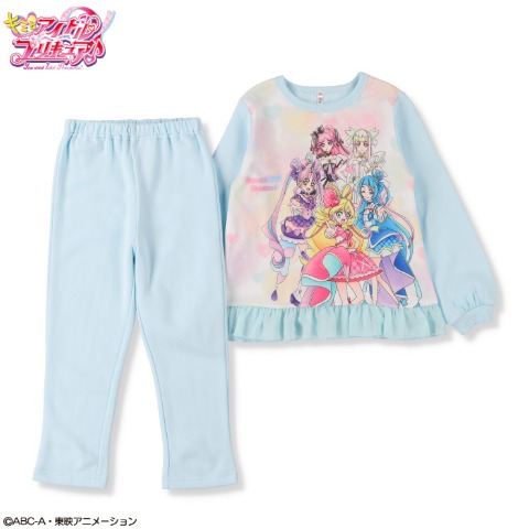 ガールズ　光るパジャマ（110・120cm・『キミとアイドルプリキュア♪』）