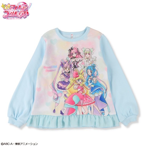 ガールズ　光るパジャマ（110・120cm・『キミとアイドルプリキュア♪』）