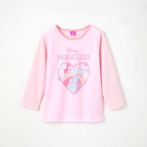 ガールズ　Disney パジャマハッピーバッグ3点セット（110・120cm　ディズニープリンセス）