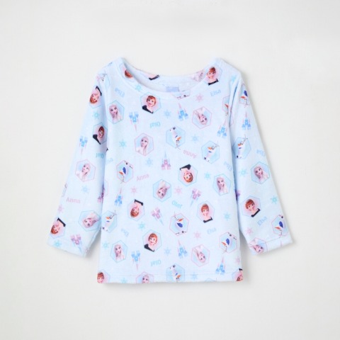 ガールズ　Disney パジャマハッピーバッグ3点セット（110・120cm　アナと雪の女王）