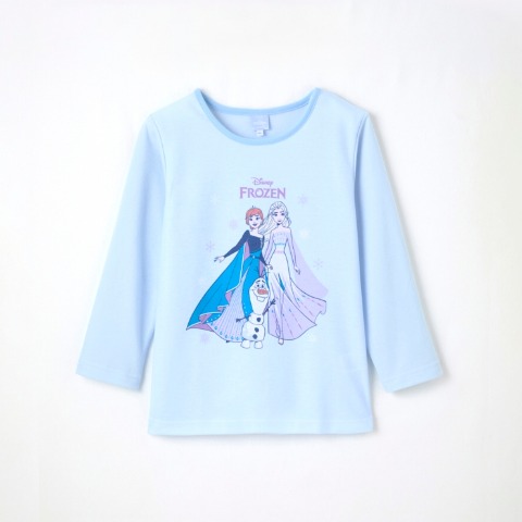 ガールズ　Disney パジャマハッピーバッグ3点セット（110・120cm　アナと雪の女王）