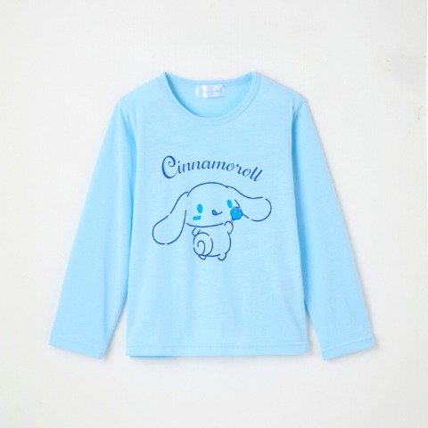 ガールズ　シナモロール　パジャマハッピーバッグ3点セット（120・130・140cm）