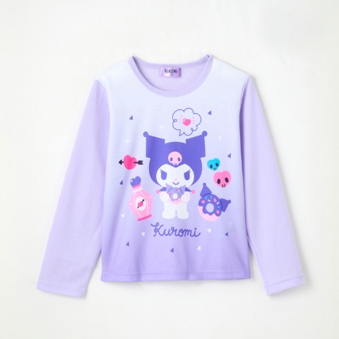 ガールズ　クロミ　パジャマ ハッピーバッグ3点セット（120・130・140cm）