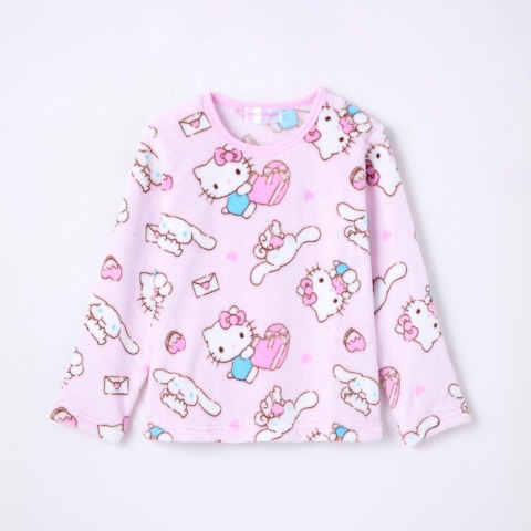 ガールズ　サンリオキャラクターズ　パジャマハッピーバッグ3点セット（110・120cm）