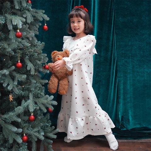 ガールズ　パジャマ（110・120・130cm　soft cheese）