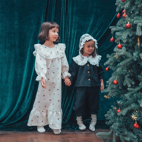 ガールズ　パジャマ（110・120・130cm　soft cheese）