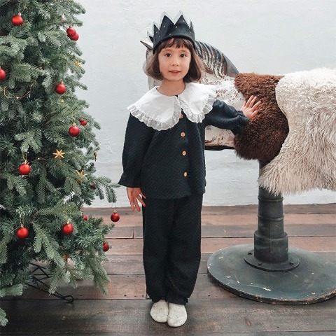 ガールズ　パジャマ（110・120・130cm　soft cheese）