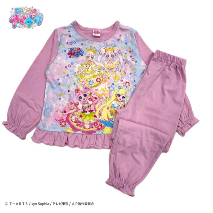 ガールズ パジャマ（110～130cm ひみつのアイプリ） | しまむら