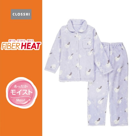 ガールズ　パジャマ（FIBERHEAT）