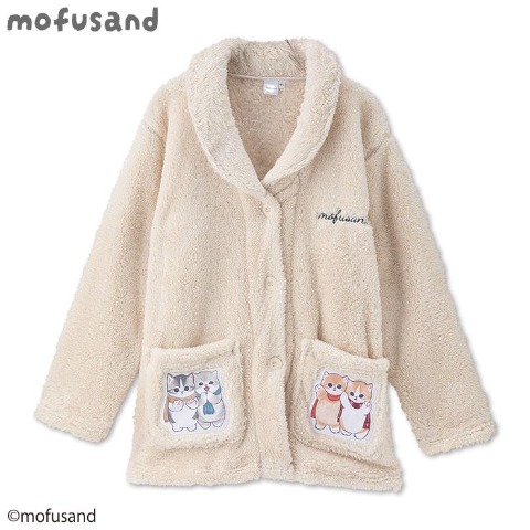 レディース　ルームジャケット（mofusand）