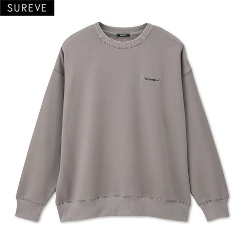 メンズ　刺しゅうプルオーバー（SUREVE）