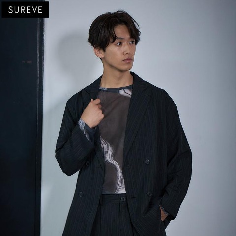 メンズ　シアープルオーバー（SUREVE BLACK）