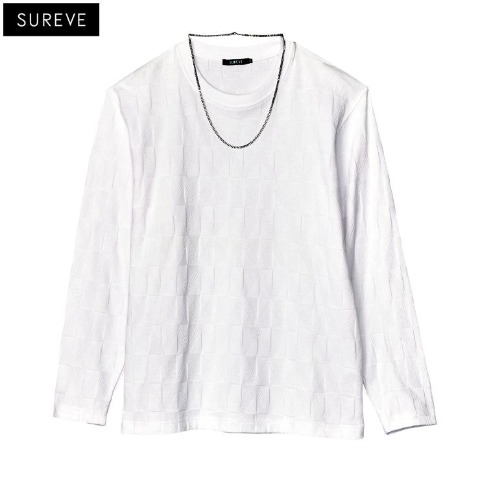 メンズ　アクセサリー付Tシャツ（SUREVE）