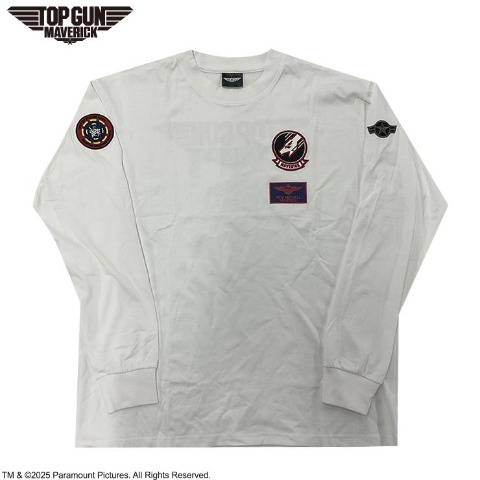 メンズ　長袖Tシャツ（Top Gun: Maverick)