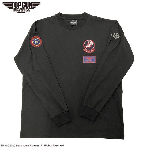 メンズ　長袖Tシャツ（Top Gun: Maverick)