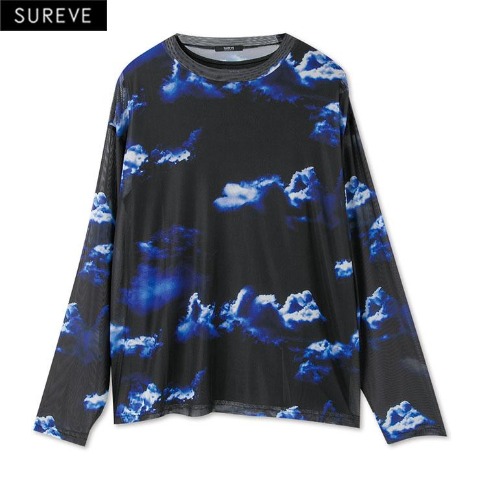 メンズ　シアープルオーバー+ノースリーブプルオーバーセット（SUREVE BLACK）