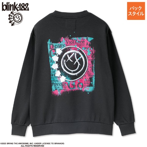 メンズ　裏起毛プルオーバー（blink-182）