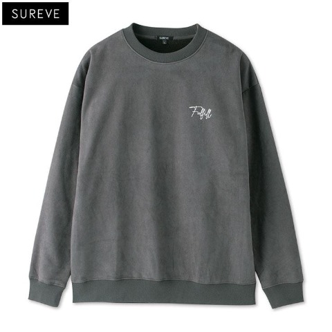 メンズ　裏起毛プルオーバー（SUREVE）
