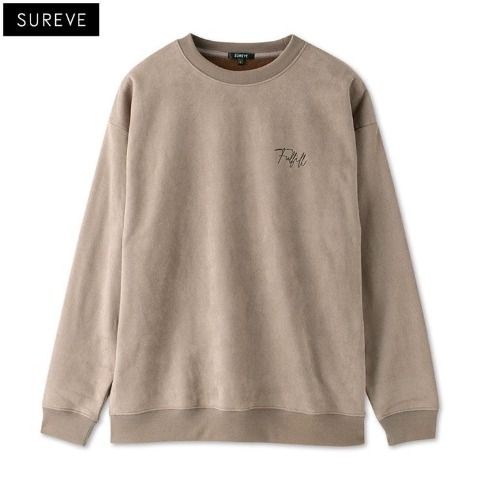 メンズ　裏起毛プルオーバー（SUREVE）