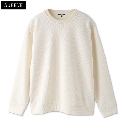 メンズ　裏ベロアプルオーバー（SUREVE）