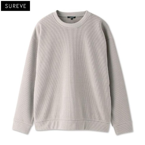 メンズ　裏ベロアプルオーバー（SUREVE）