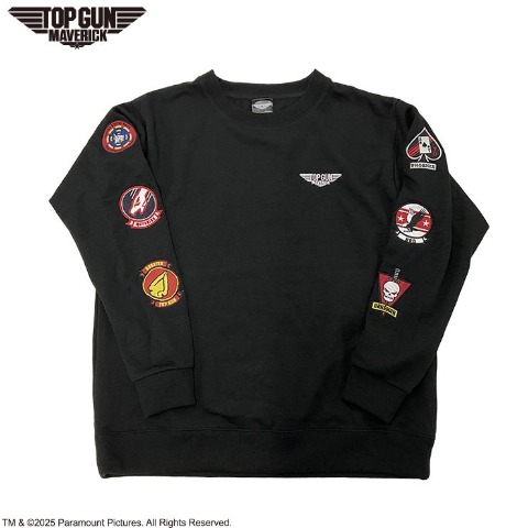 メンズ　裏起毛プルオーバー（Top Gun: Maverick）
