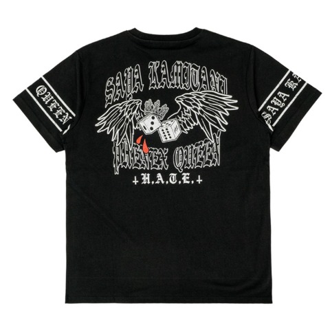 メンズ　上谷沙弥選手モデル半袖プリントTシャツ（スターダム）