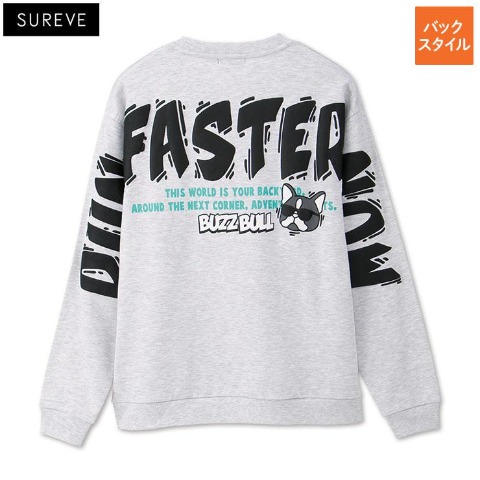 メンズ　バックロゴプルオーバー（SUREVE）