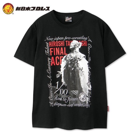 メンズ　棚橋弘至選手モデルフォトプリントTシャツ（新日本プロレス）