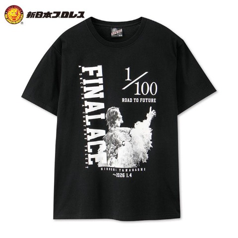 メンズ　棚橋弘至選手モデルフォトプリントTシャツ（新日本プロレス）