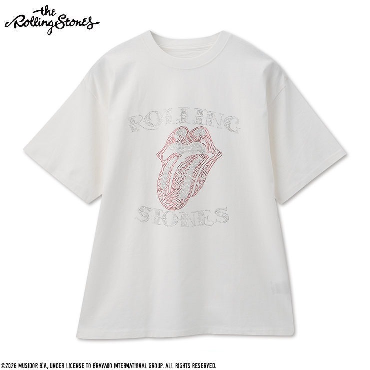 メンズ ラインストーンTシャツ（The Rolling Stones） | アベイル