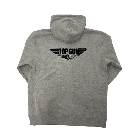 メンズ　裏起毛ジップパーカ（Top Gun: Maverick）