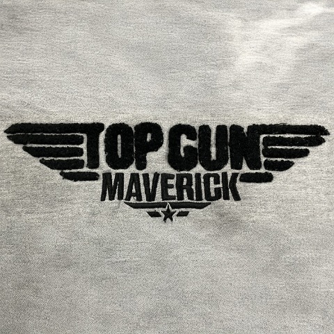 メンズ　裏起毛ジップパーカ（Top Gun: Maverick）