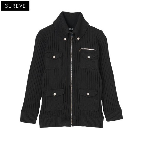 メンズ 　ニットジャケット（SUREVE）