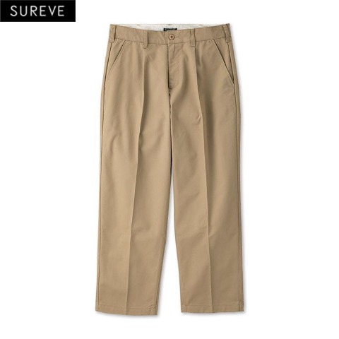 メンズ　タックパンツ（SUREVE）