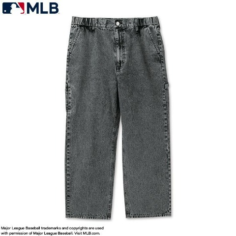 メンズ　デニムペインターパンツ（MLB）