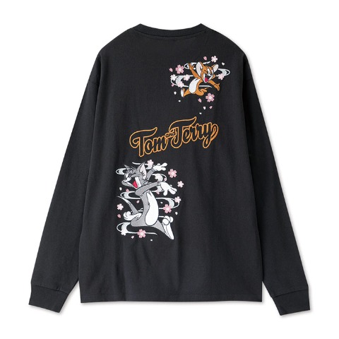 メンズ　長袖Ｔシャツ（トムとジェリー）