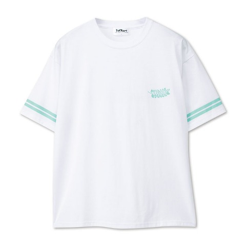 メンズ　ステッカー付Tシャツ（青葉城西高校）