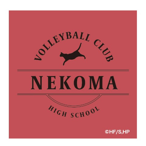 メンズ　ステッカー付Tシャツ（音駒高校）