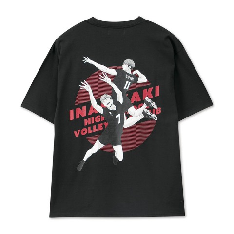 メンズ　ステッカー付Tシャツ（宮侑・宮治）
