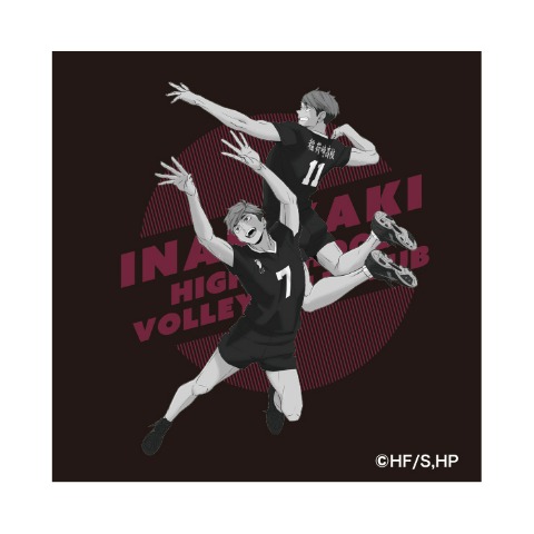 メンズ　ステッカー付Tシャツ（宮侑・宮治）