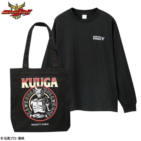 メンズ　トートバッグ付長袖Ｔシャツ（『仮面ライダークウガ』）